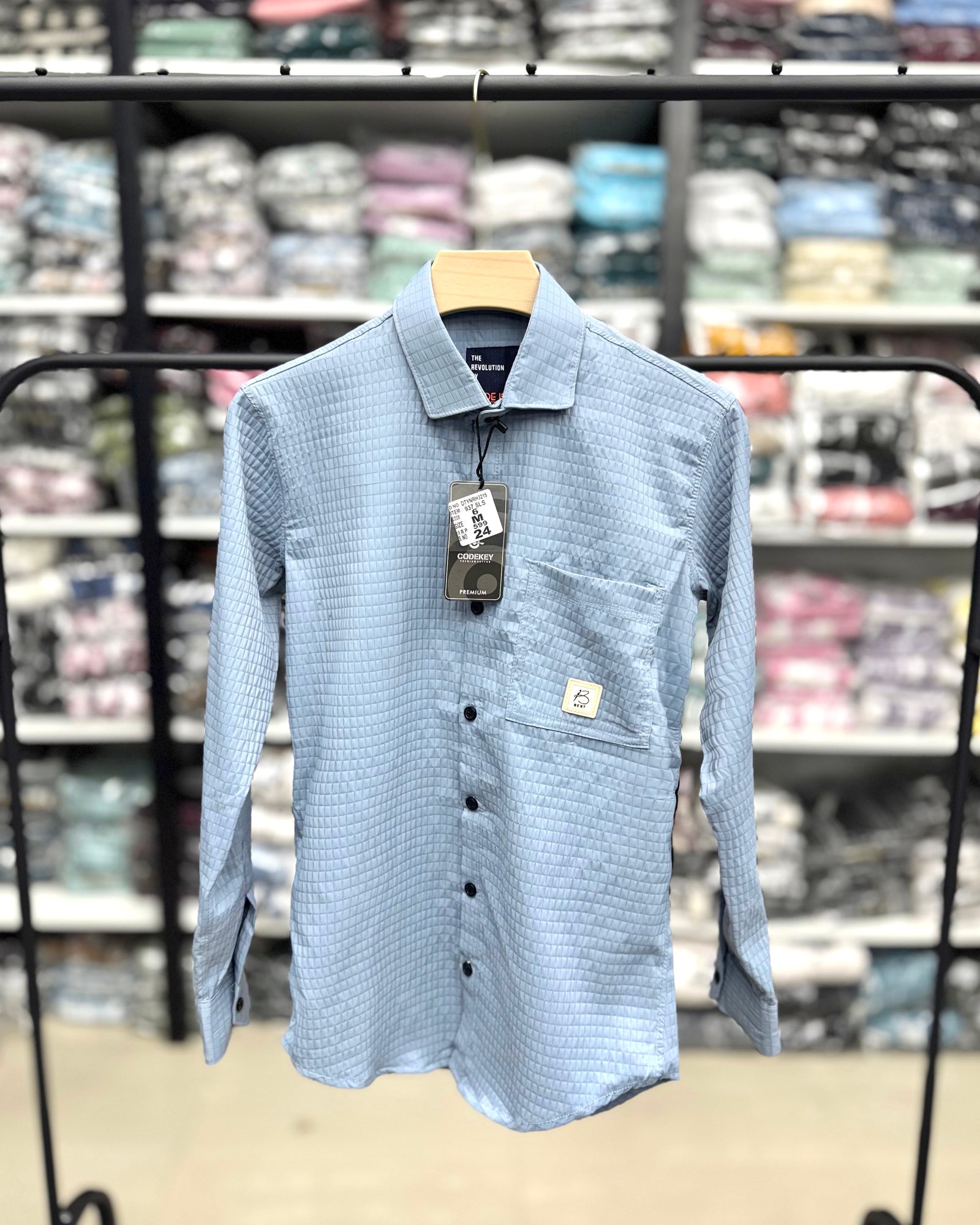 Imported Double Cloth Shirt (Plain)