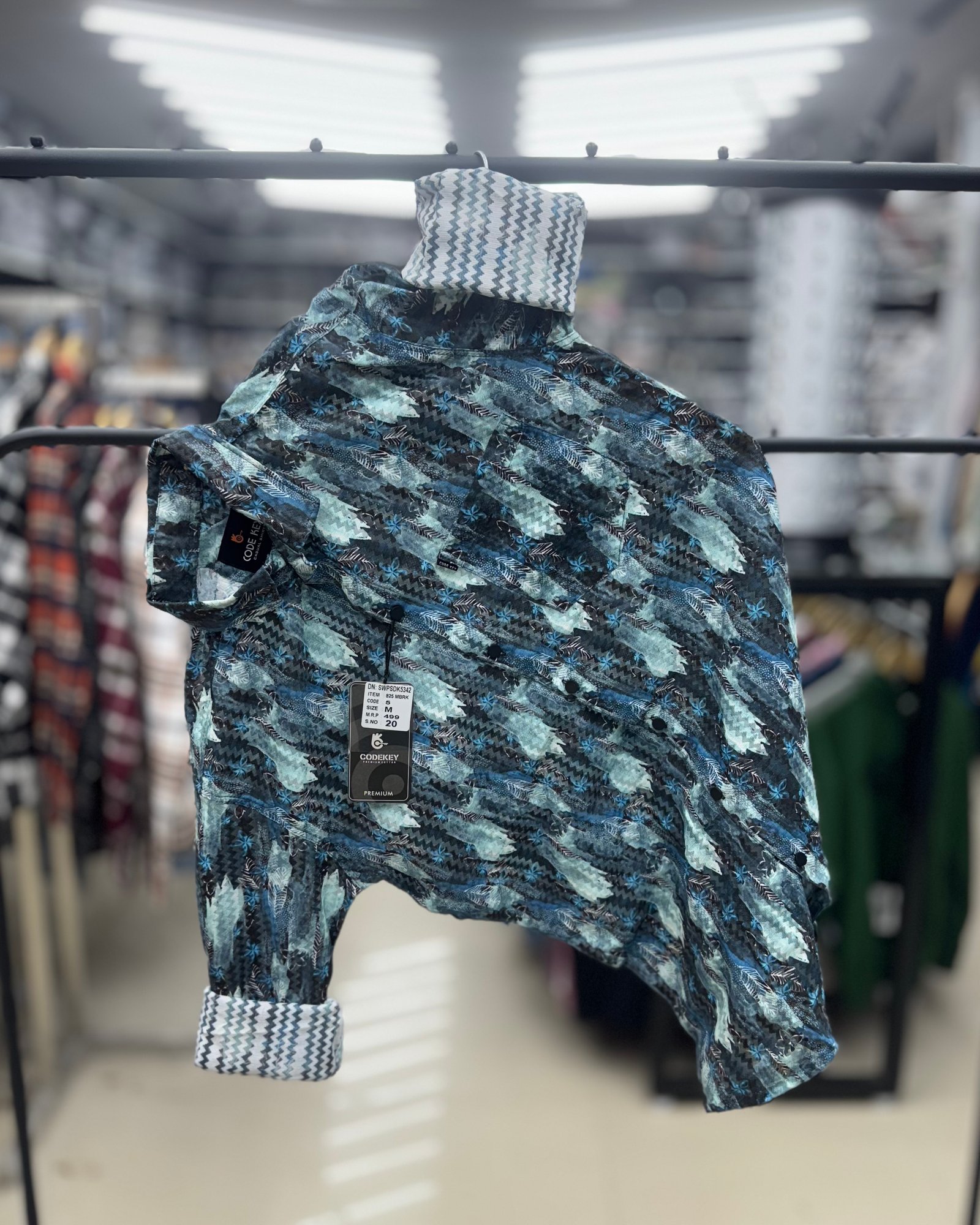 Imported Cotton Printed Shirt (Netted)