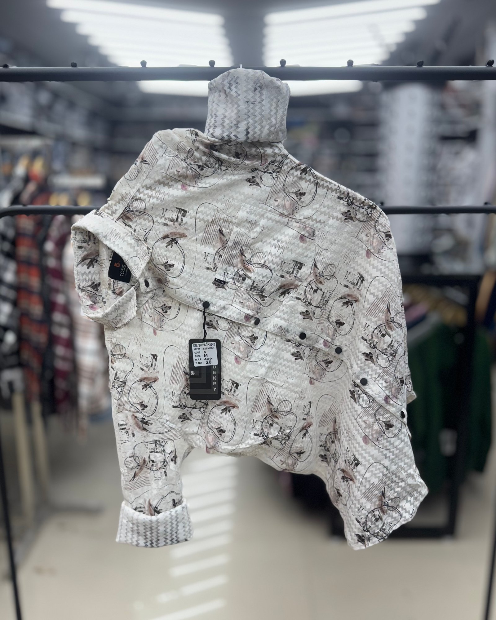 Imported Cotton Printed Shirt (Netted)