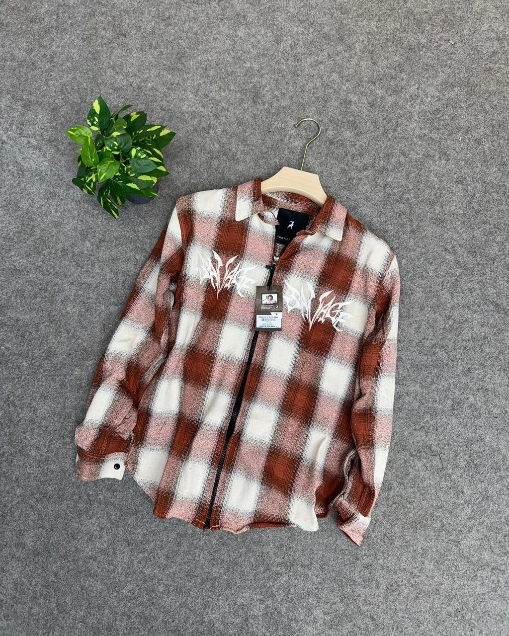 Baggy Zipper Shirt