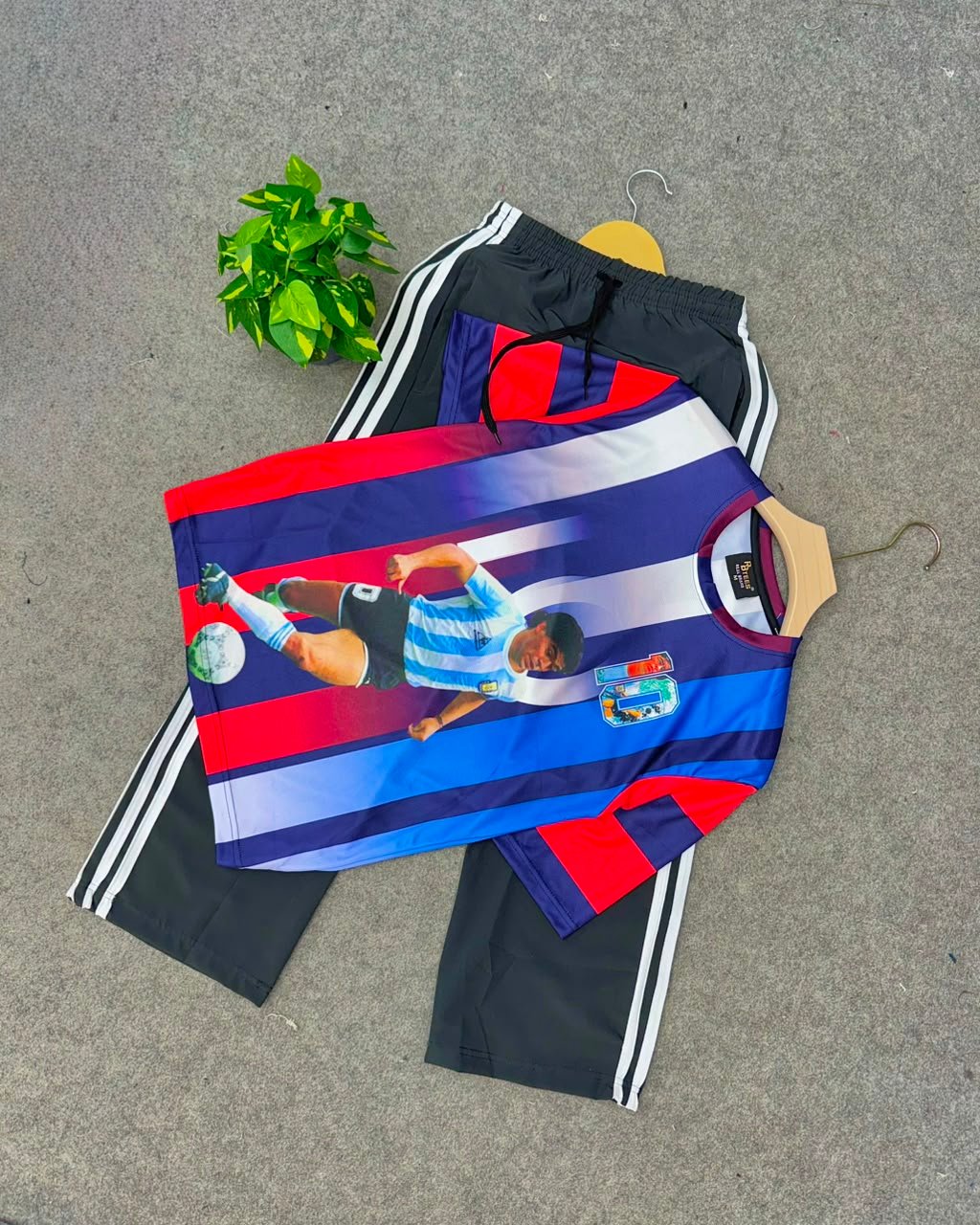 Football Jersey & Street Baggy Combo